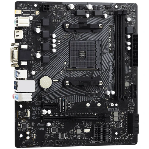 ASRock A520M-HDV: Разъемы на плате PCI Express x1