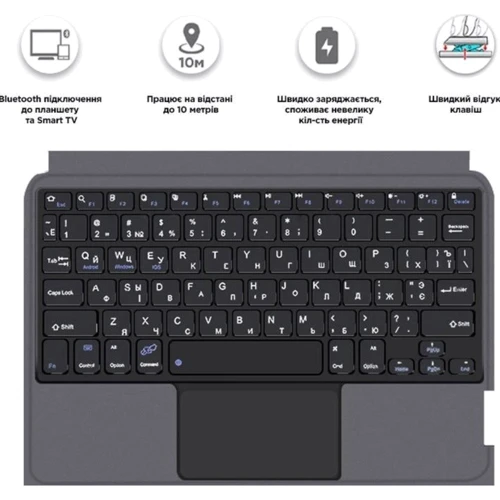 Аксессуар для iPad AirOn Premium Case Smart Keyboard Black for iPad Pro 11 (2018-2021) (4822352781096) фото 6