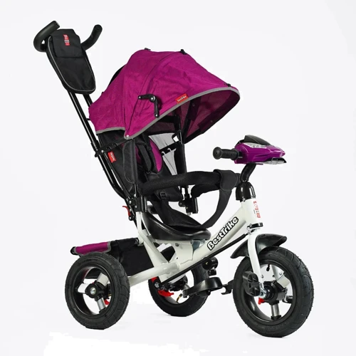 Детский велосипед Best Trike 3-х колесный фиолетовый (3390/37-633)