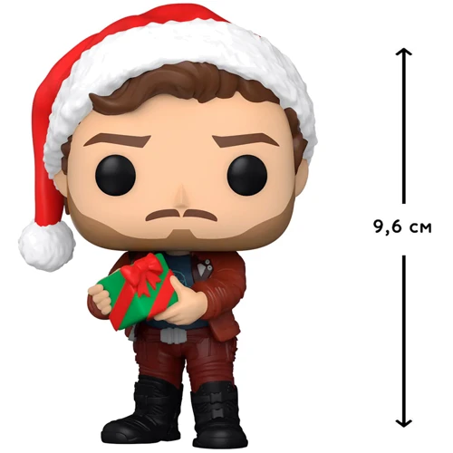 Игровая фигурка Funko Pop! серии Стражи галактики: Holiday Special – Звездный Лорд (64333) фото 4