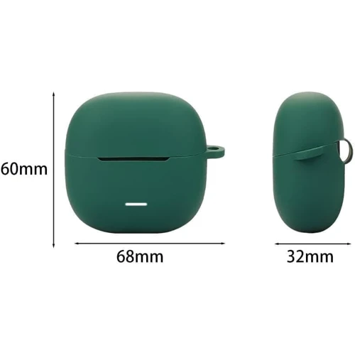 Чехол BeCover Silicon Case Dark Green for Xiaomi Redmi Buds 6 Lite (713234): Материал Силикон