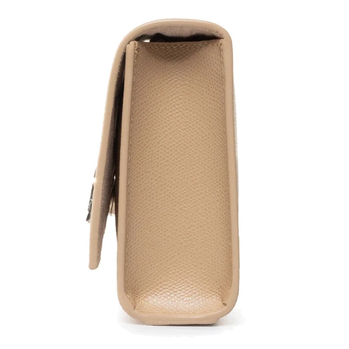 Женская сумка кросс боди Furla 1927 Mini бежевая (1057173): Фактура Матовая, Зернистая