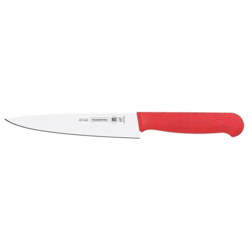 Нож для мяса Tramontina Profissional Master Red 15.2 см (24620/076): Рукоятка Полипропилен с покрытием Microban