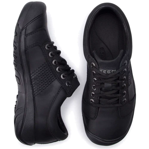 Полуботинки KEEN Austin M 1002990 46 черные натуральная кожа демисезон фото 3