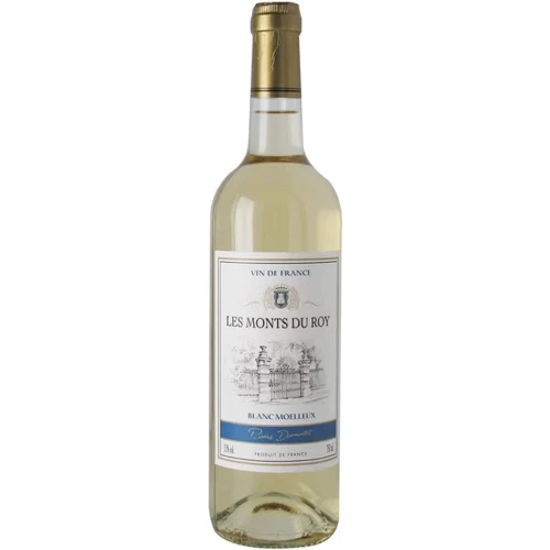 Вино Les Monts du Roy Pierre Dumontet Blanc Moelleux, біле напівсолодке, 0.75л 11% (MAR3176481011907)