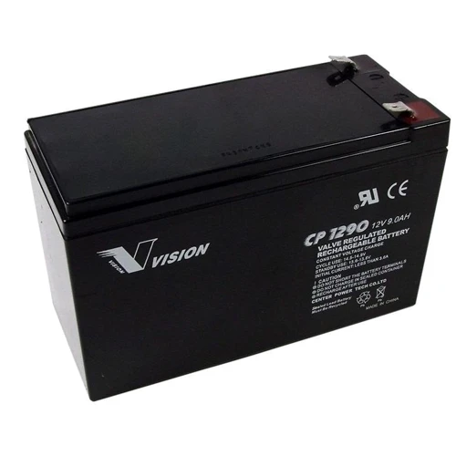 Аккумуляторная батарея Vision CP, 12V, 9Ah, AGM: Тип AGM