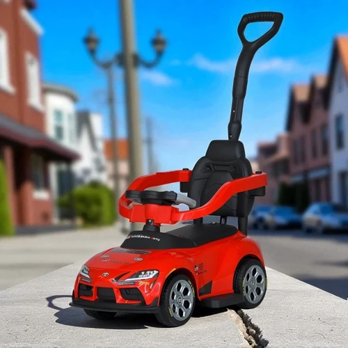 Каталка-толокар 2в1 Bambi Toyota красный (M 6129EL-3)