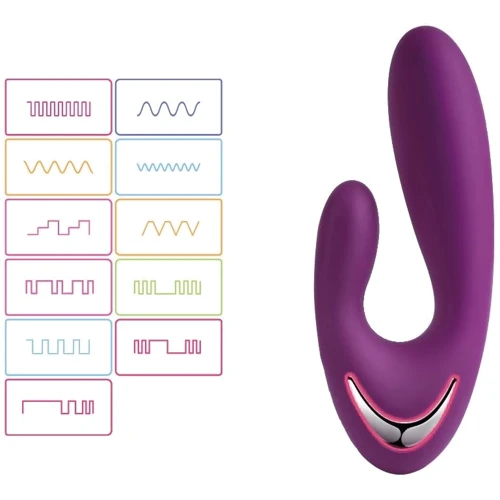 Svakom - Vesper Strong Dual Motor Warming Vibrator вибромассажер, 14.8x4.2 см