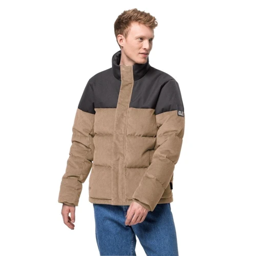 Пуховик Jack Wolfskin Nature Corduroy Jacket 1206331-5020 52 бежевий зимовий: Вид Пуховики