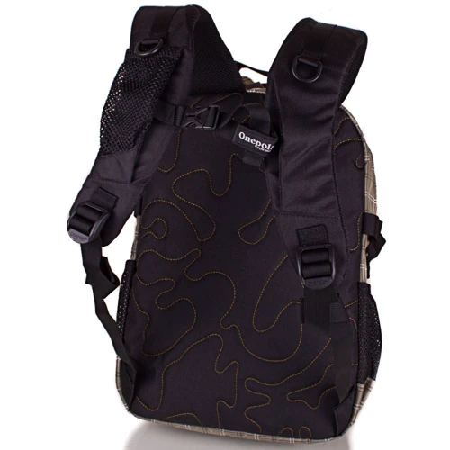 Чоловік рюкзак Onepolar хакі (W1573-khaki): Застібка Блискавка