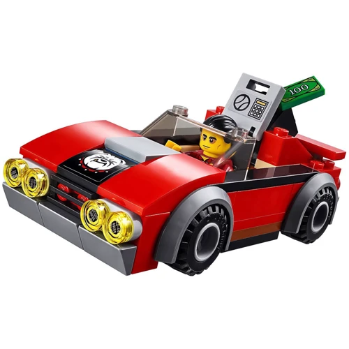 Конструктор LEGO City Арест на шоссе (60242): Количество деталей, шт. 185