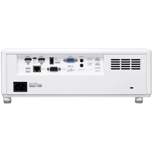 Проектор Optoma ZW400: Інтерфейси Ethernet, Разъем для наушников, Разъем для микрофона, HDMI, VGA, USB, RS-232