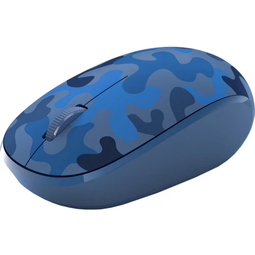 Мишка Microsoft Camo SE Bluetooth Blue Camo (8KX-00024): Ергономіка симметричная для левшей