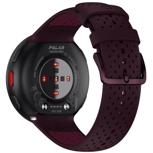 Смарт-часы Polar Pacer PRO Autumn Maroon S/L (900102182): Материал корпуса Пластик