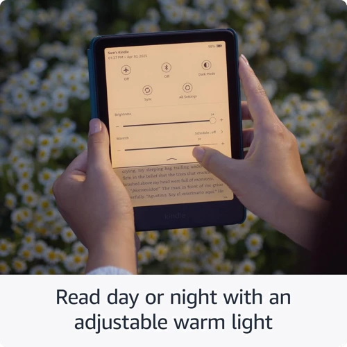 Электронная книга Amazon Kindle Paperwhite 12th Gen. 2024 16Gb Raspberry: Вес 211 г