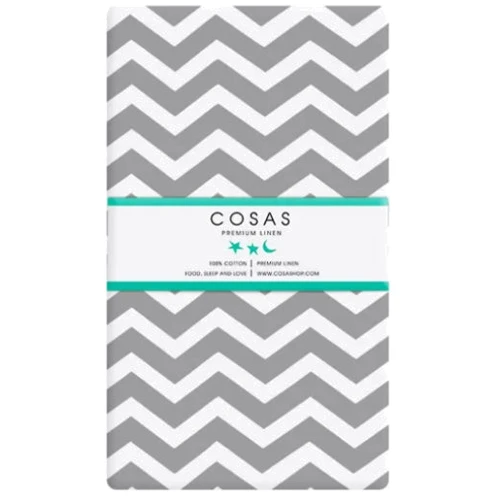 Комплект дитячої постільної білизни Cosas Ranfors Sky Zigzag Grey (4822052039748) фото 6