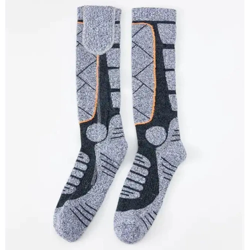 Термоноски Термоноски HEATSOCKS с аккумуляторным подогревом 39-46 серые фото 3