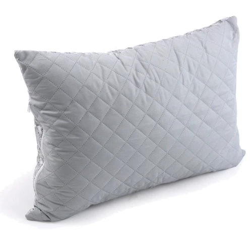 Подушка Руно Grey Braid на молнии 50х70 см (310.52СМ_Grey Braid): Тип Обычная подушка