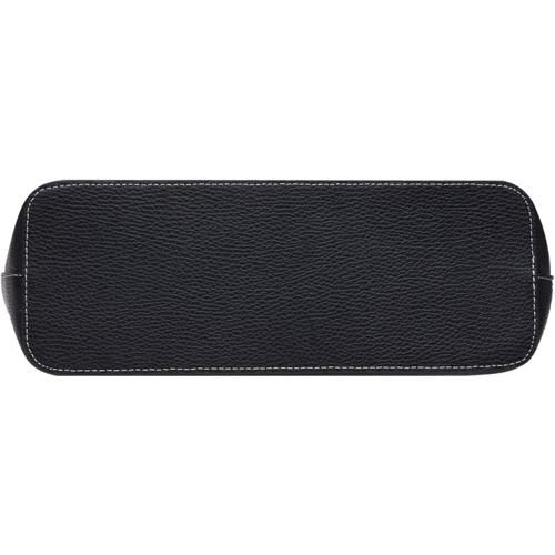 Женская сумка тоут Keizer черная (K16609-black): Фактура Матовая, Зернистая