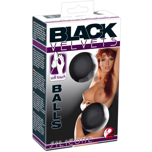 Вагинальные шарики Orion Black Velvets Silicone Balls
