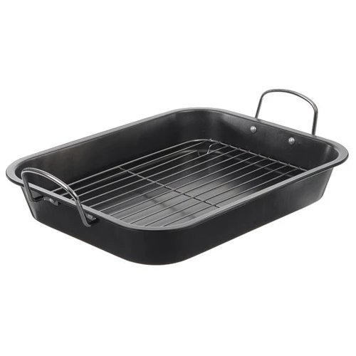 RINGEL STRUDEL прямоугольная с решеткой гриль 37.5x25.5x5см (RG-10207)