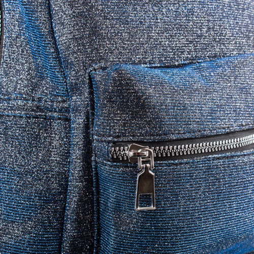 Жіночий рюкзак Valiria Fashion синій (DETAG9003-5): Застібка Блискавка