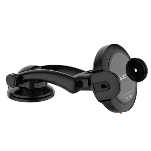 Держатель Hoco Car Holder Sensor Black (CA35): Особенности wireless charging, автодержатель