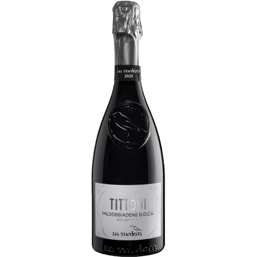 Ігристе вино La Tordera Prosecco Rive Di Vidor Valdobbiadene DOCG Tittoni Spumante Dry, біле сухе, 0.75л 11.5% (STA8033011560104)