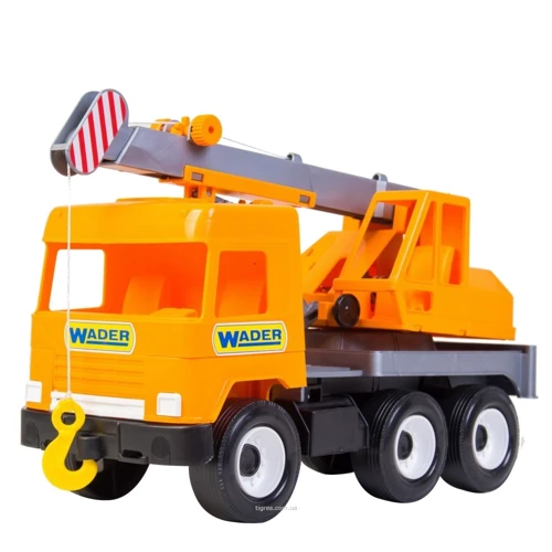 Автокран Wader Middle truck оранжевый (39313 )