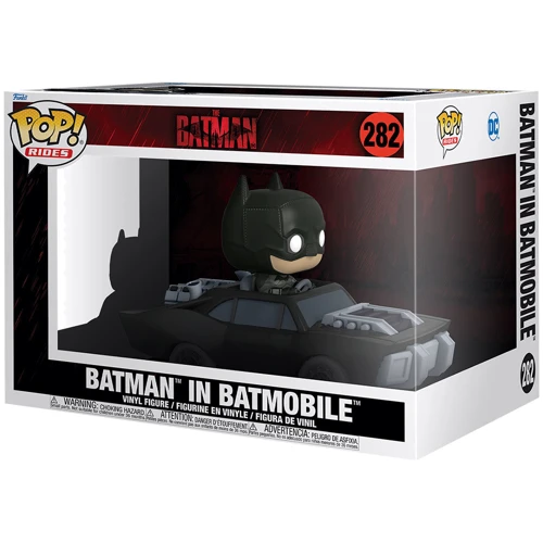 Игровая фигурка FUNKO POP! RIDE серии Бэтмен - Бэтмен в бэтмобиле (59288): Тип Персонаж мультфильма, фильма