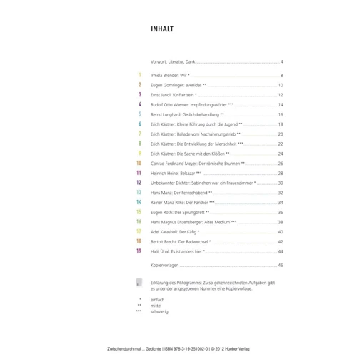 Zwischendurch mal: Gedichte: ISBN 9783193510020, 978-3-19-351002-0