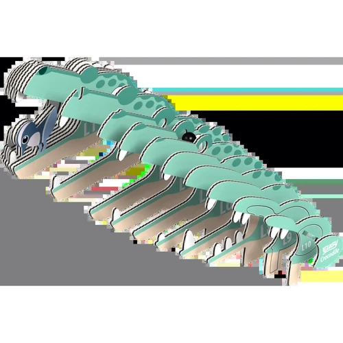 Сборная 3D модель Eugy Зоопарк: Крокодил (XEG-029)