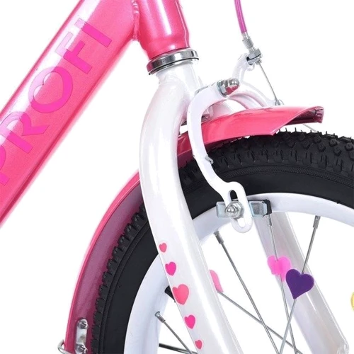 Дитячий велосипед Profi Trike Princess 14" рожевий (MB 14041): Діаметр коліс, дюймів 14