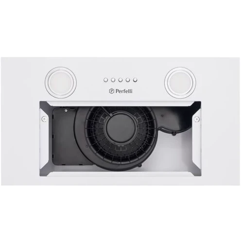 Витяжка Perfelli BI 5252 WH 700 LED: Рекомендована площа приміщення (при висоті 2,7 м), м² 20.5-28.4