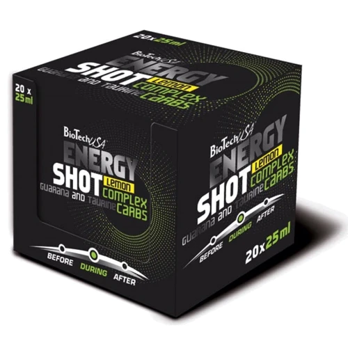 BioTechUSA Energy Shot 20x25 ml Lemon