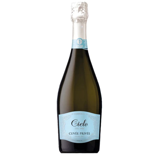 Ігристе вино Cielo Cuvée Privée Spumante Extra Dry біле 0.75 л (WHS8008900008333)