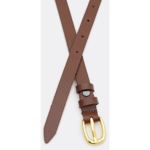 Женский ремень Borsa Leather коричневый (100v1genw47light-brown): Пол Женский