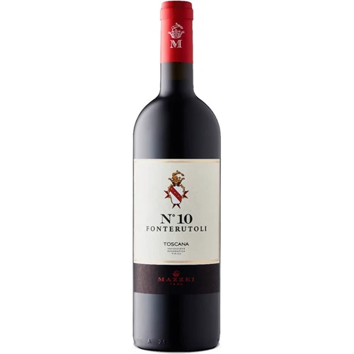 Вино MAZZEI "Fonterutoli №10" Toscana червоне 0.75 л (WHS8016118251113)