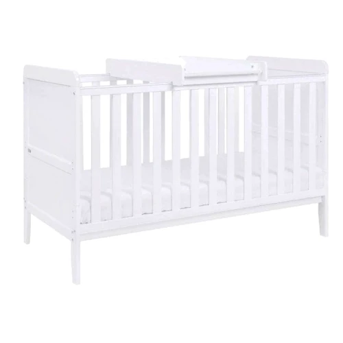 Кровать Tutti Bambini Rio с пеленатором и матрасом Deluxe Eco Fibre 70х140 см ( 211030/1111.01)