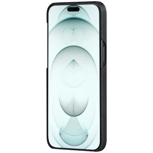 Чехол для iPhone Pitaka MagEZ Case 4 Twill 1500D Black/Grey (KI1501P) for iPhone 15 Pro