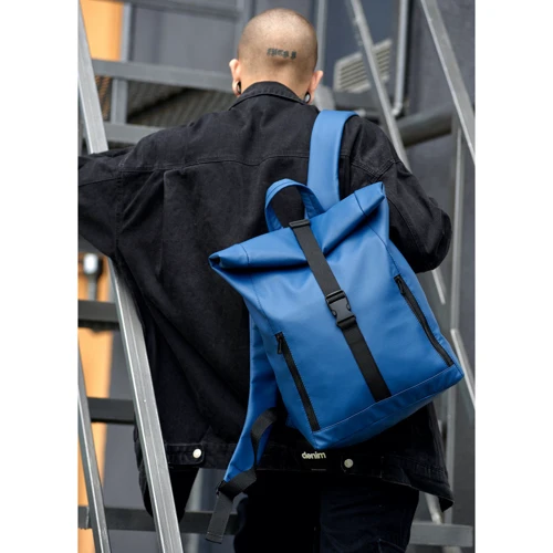 Чоловічий рюкзак Sambag RollTop One синій (24208016m): Тип Рюкзаки