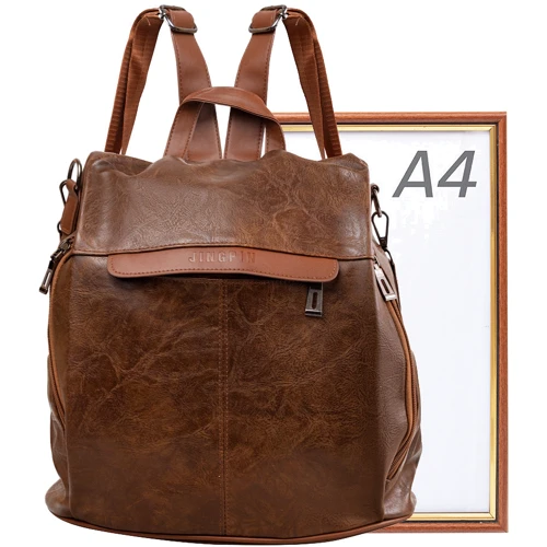 Женский рюкзак Valiria Fashion коричневый (DETAD8859-10) фото 10