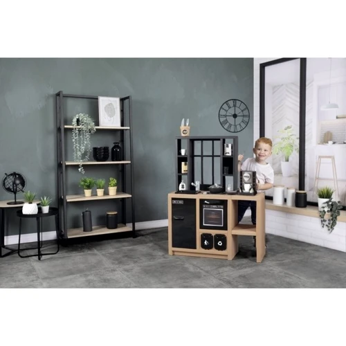 Интерактивная кухня Smoby Toys Лофт c кофемашиной аксессуарами и звуковым эффектом (312600) фото 14