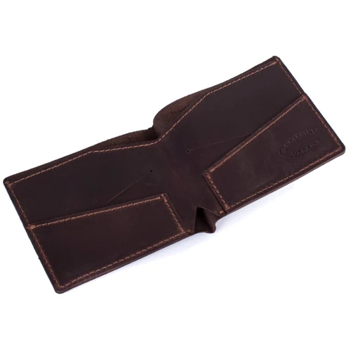 Мужское портмоне DNK Leather коричневое (DNK-Portmone-col-F): Пол Мужской