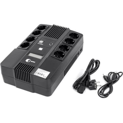 QUBE AIO 1050 (QBAIO1050): Форма вихідної напруги Аппроксимированная синусоида