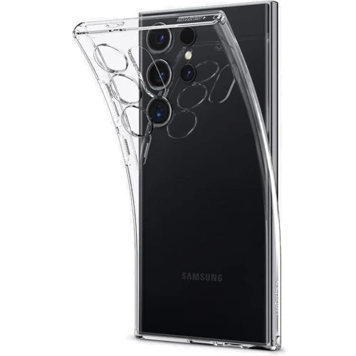 Чохол для телефона Spigen Crystal Flex Crystal Clear (ACS07192) для Samsung S928 Galaxy S24 Ultra фото 7