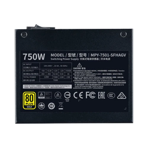 Блок живлення Cooler Master V750 SFX GOLD (MPY-7501-SFHAGV) фото 10