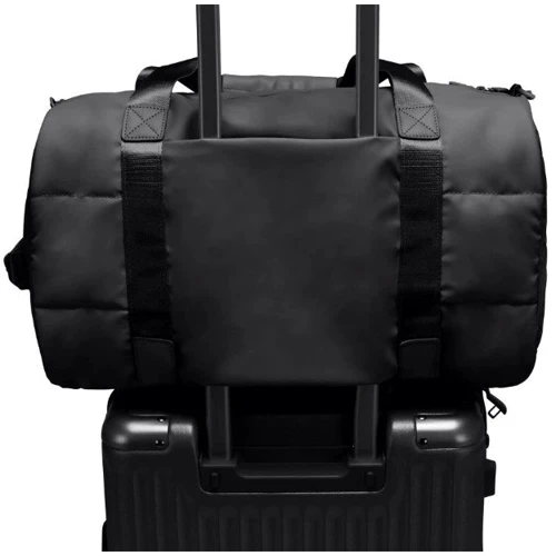 Женская дорожная сумка Heys Puffer Black черная (30123-0001-00): Тип ручки Со съемным ремнем, Плечевой ремень, С двумя ручками