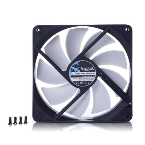 Кулер Fractal Design FD-FAN-SSR3-140-WT: Рівень шуму, dB 21,6
