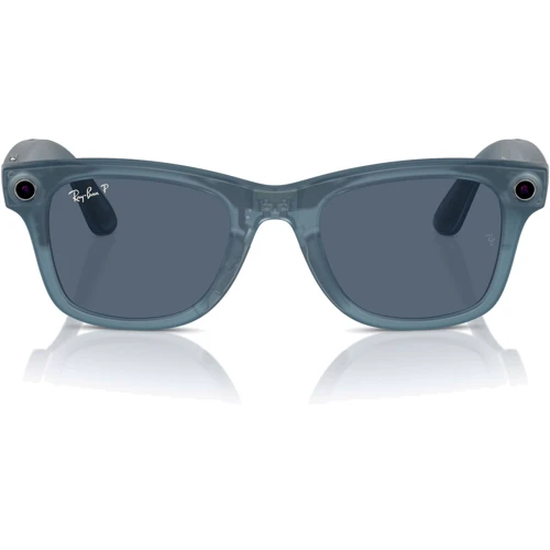 Смарт-окуляри Ray-Ban Meta Wayfarer Matte Jeans Frame - Dusty Blue Lenses size L (RW4006 67552V 53-22) фото 4